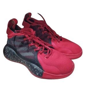 Scarlet D Rose Adidas basketball shoes